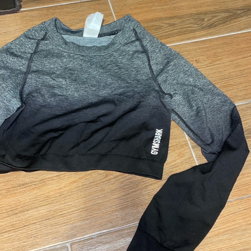 Gymshark crop ombré top